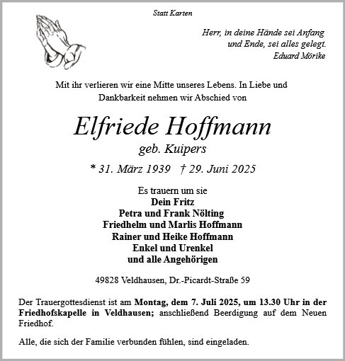 Elfriede Hoffmann