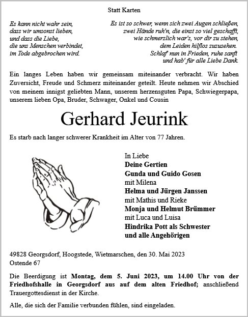 Gerhard Jeurink