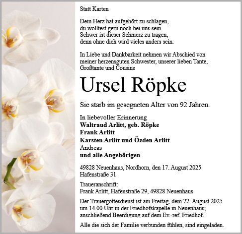 Ursel Röpke