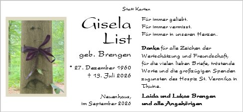 Gisela List