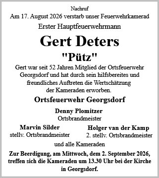 Gert Deters