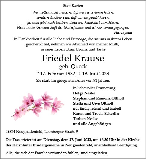 Friedel Krause