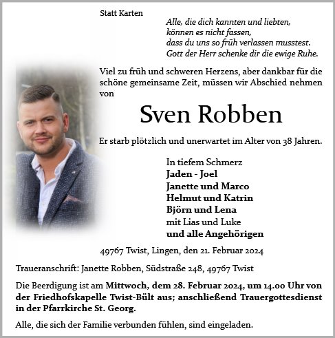Sven Robben