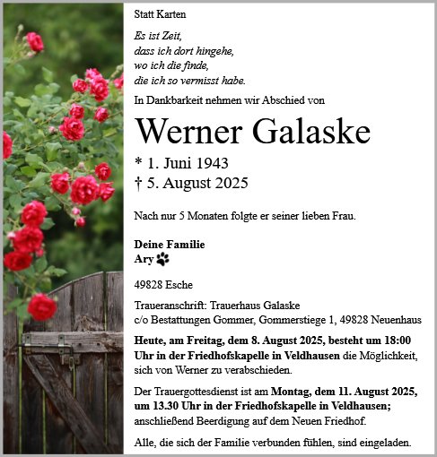 Werner Galaske