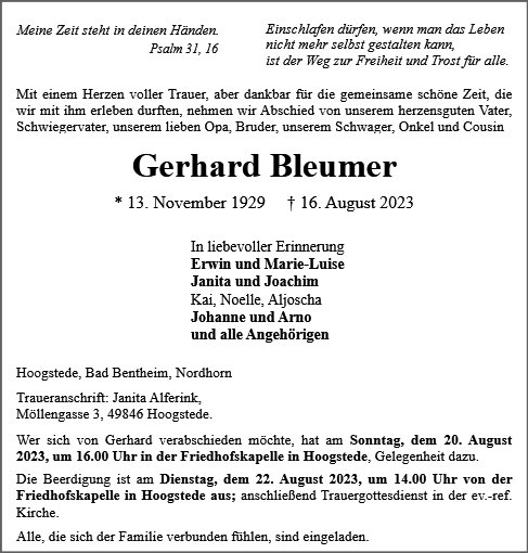 Gerhard Bleumer