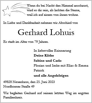 Gerhard Lohuis
