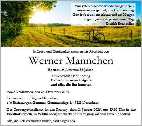 Werner Mannchen