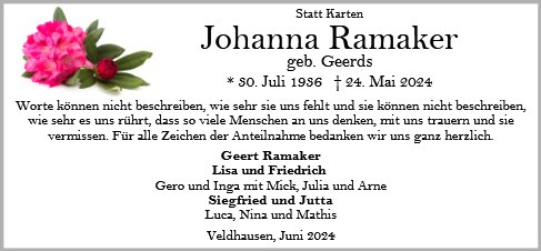 Johanna Ramaker