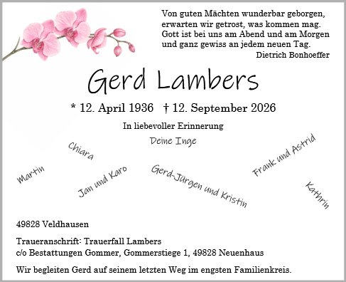 Gerd Lambers