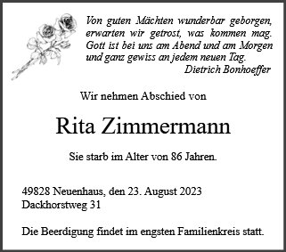 Rita Zimmermann
