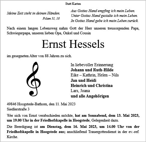Ernst Hessels