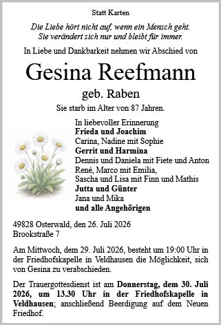 Gesina Reefmann