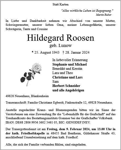 Hildegard Roosen