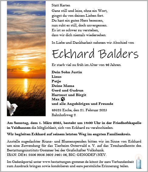 Eckhard Balders