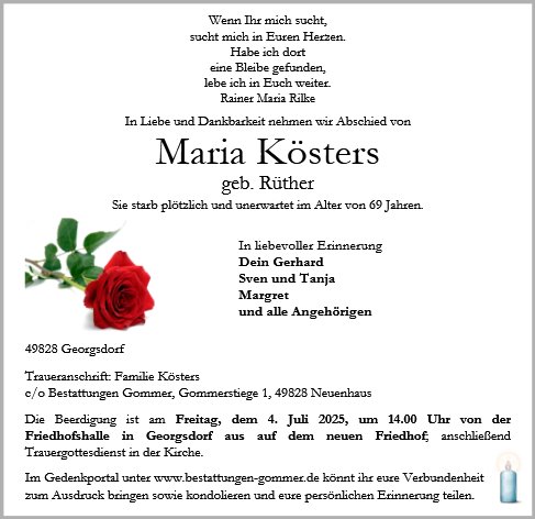 Maria Kösters