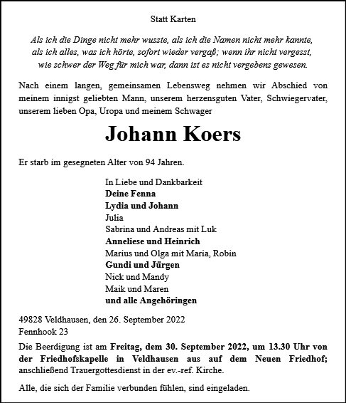 Johannes Albertus Koers