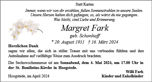 Margret Fark