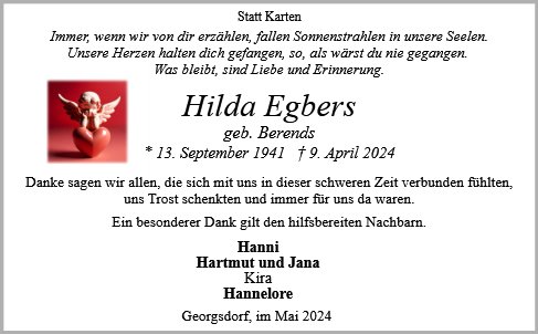 Hilda Egbers