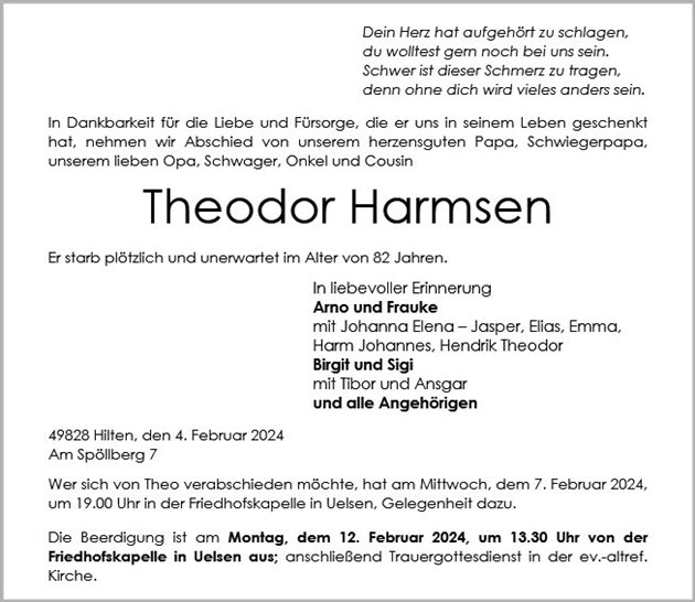 Theodor Harmsen