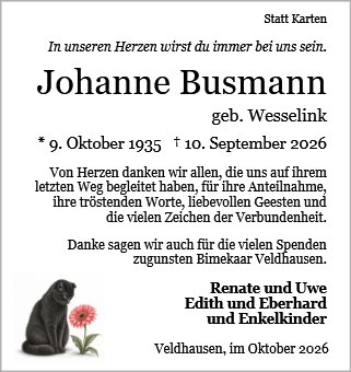 Johanne Busmann