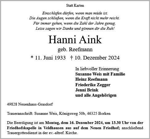 Hanni Aink