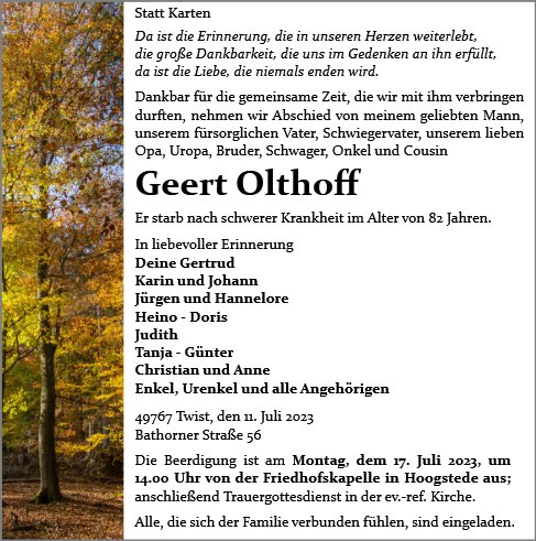 Geert Olthoff