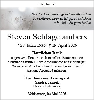 Steven Schlagelambers