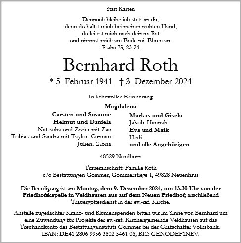 Bernhard Roth