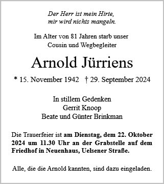 Arnold Jürriens