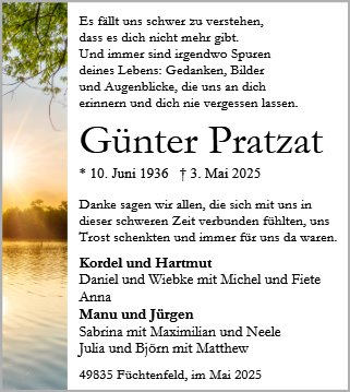 Günter Pratzat