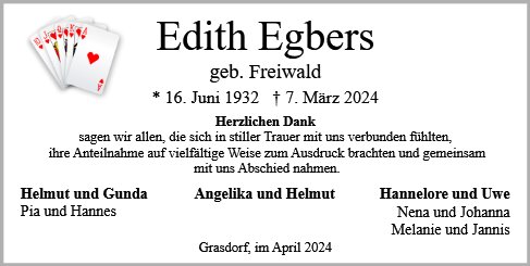 Edith Egbers