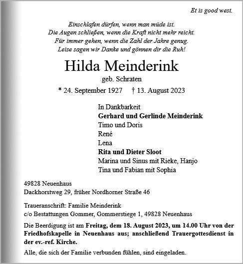 Hilda Meinderink