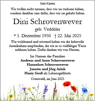 Dini Schrovenwever