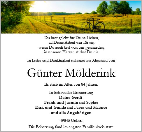 Günter Mölderink