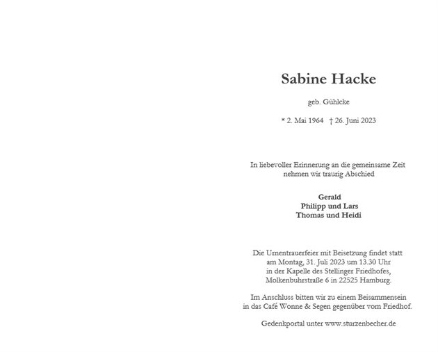 Sabine Hacke