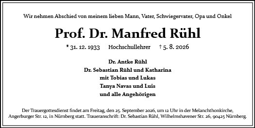 Manfred Rühl