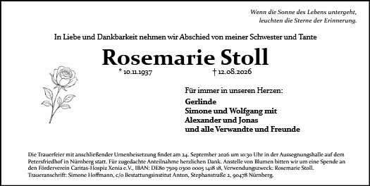 Rosemarie Stoll