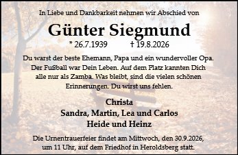 Günter Siegmund