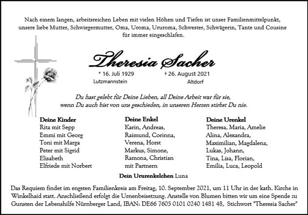 Theresia Sacher 