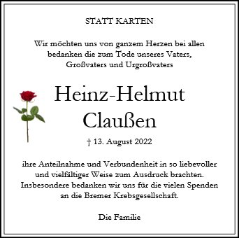 Heinz-Helmut Claußen