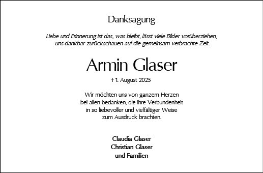 Armin Glaser