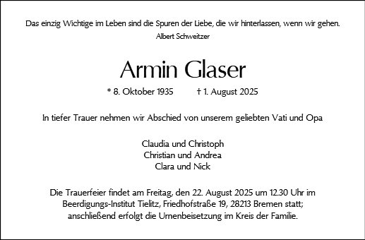 Armin Glaser