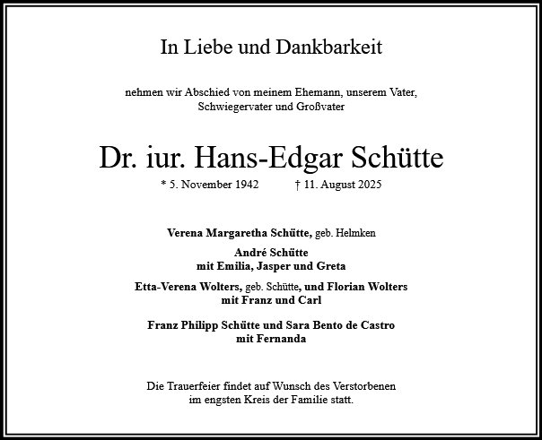 Hans-Edgar Schütte