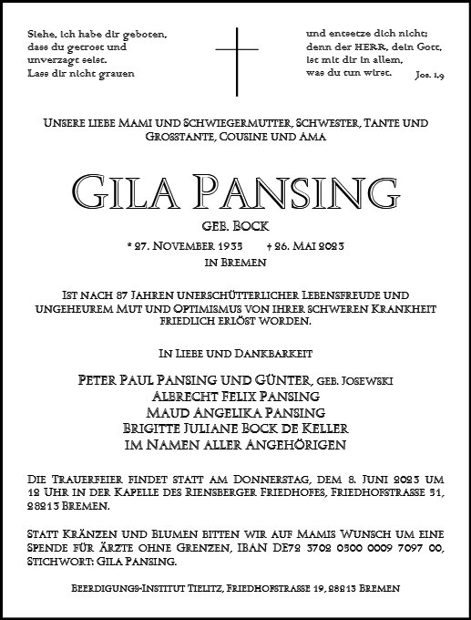 Gisela Pansing