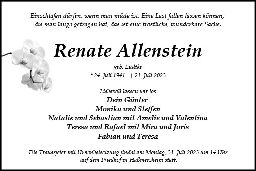 Renate Allenstein
