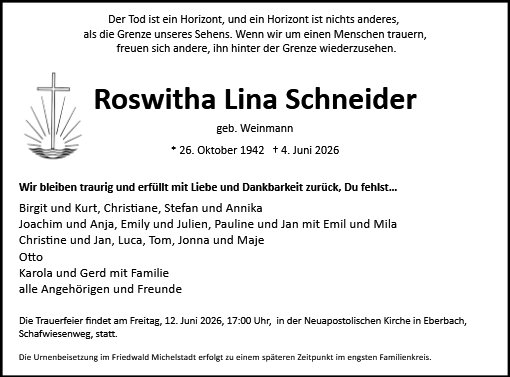 Roswitha Schneider