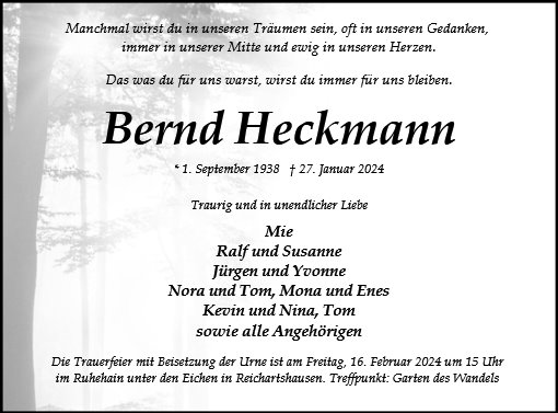 Bernd Heckmann
