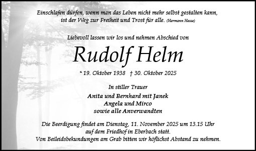 Rudolf Helm