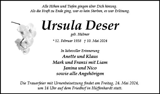 Ursula Deser