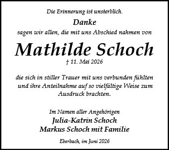Mathilde Schoch